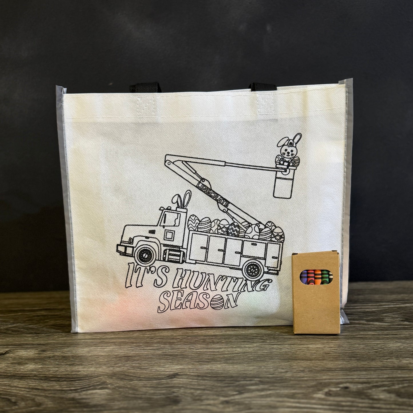 Easter Egg Hunt tote bag for LineKids