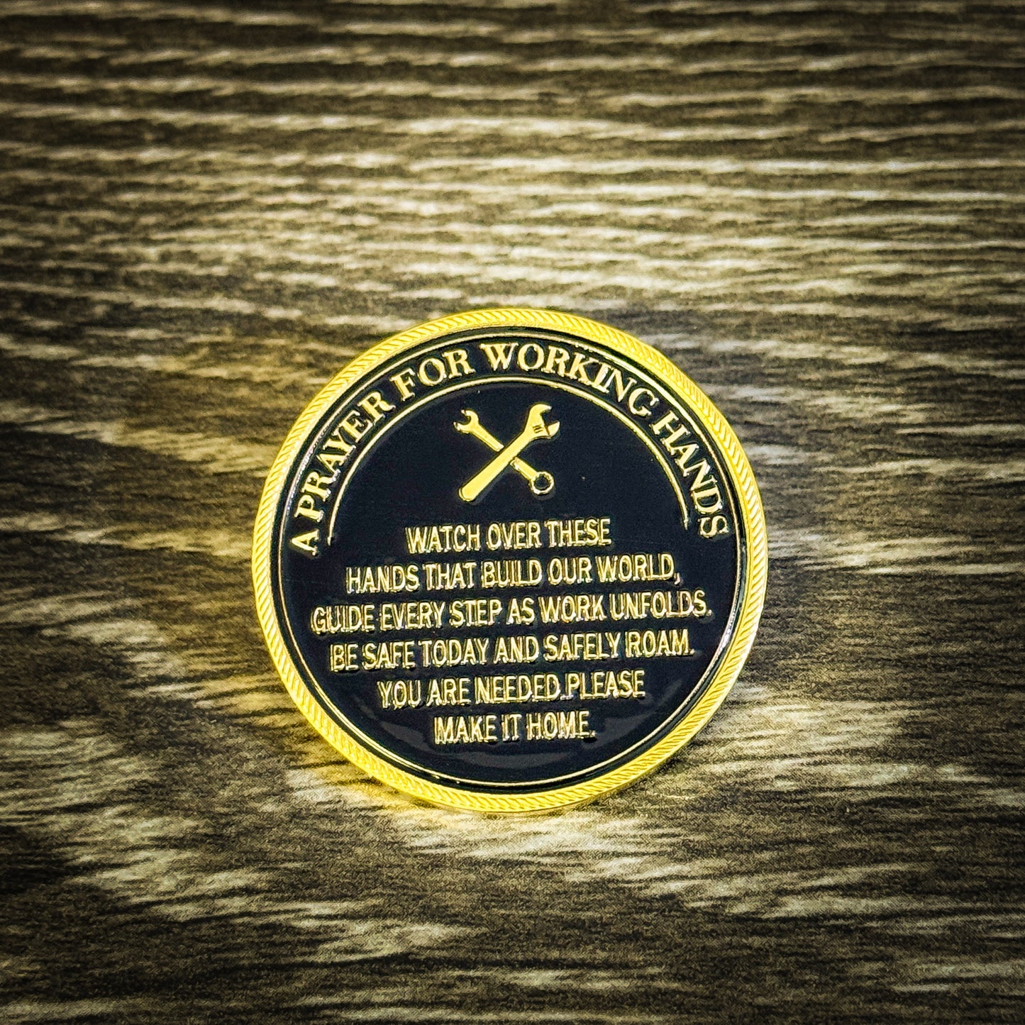 Be Safe I Need You Home With Me Challenge Coin