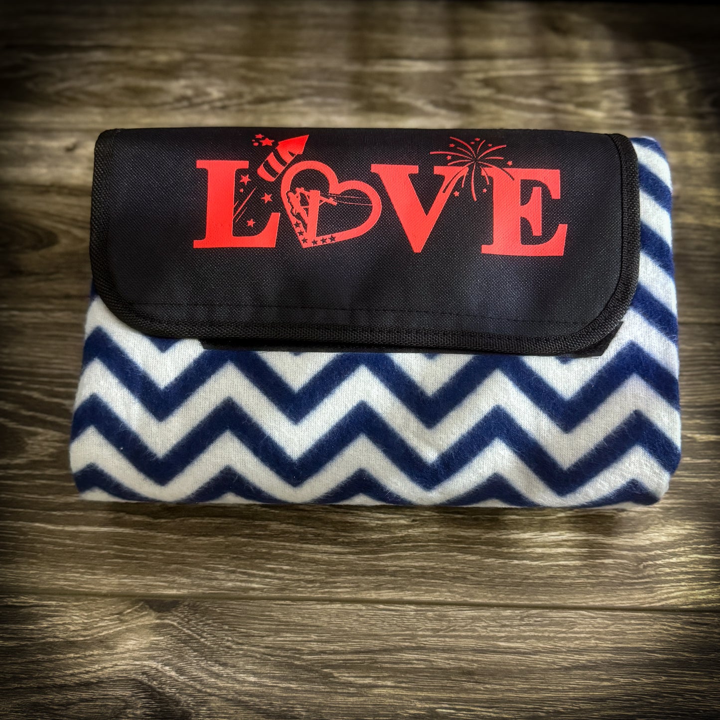 Line Love Picnic Blanket