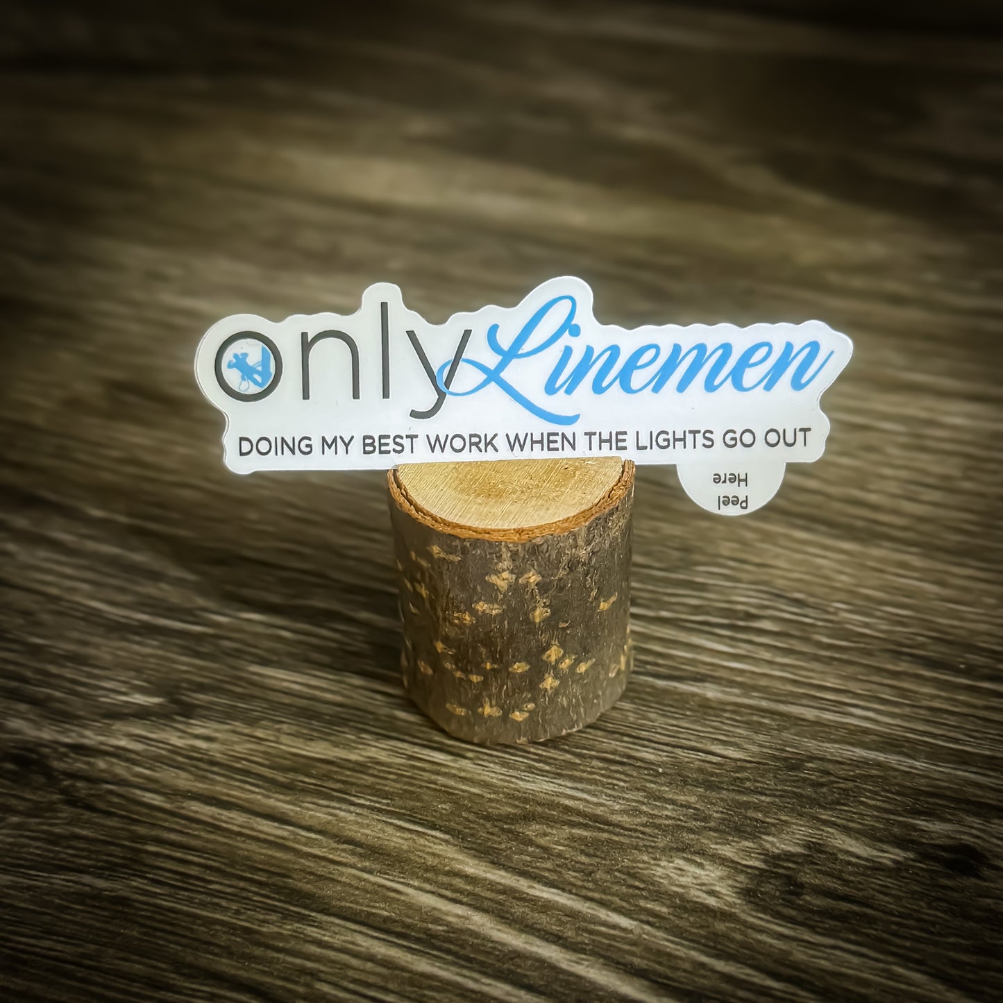 Only Linemen Sticker