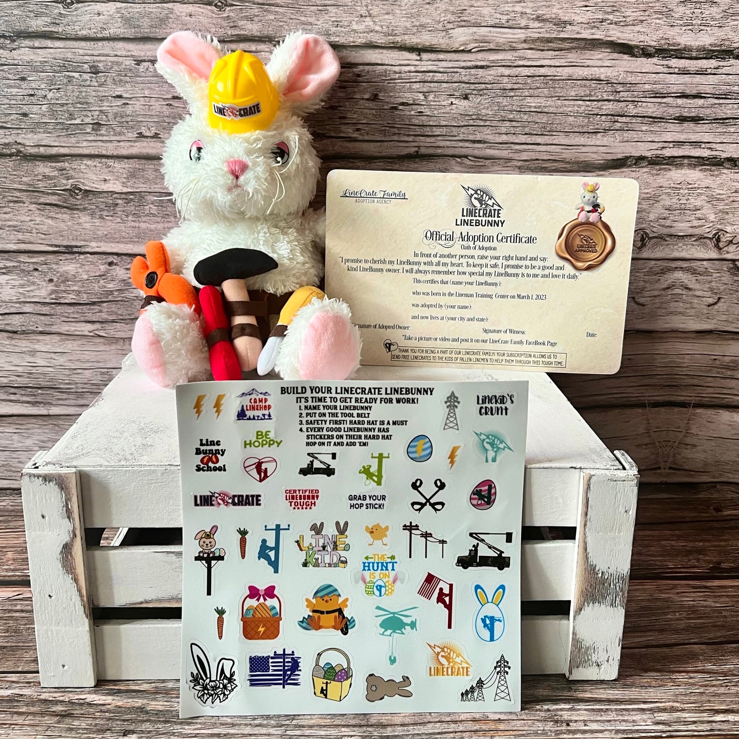 LineKid Plush Build your own LineBunny