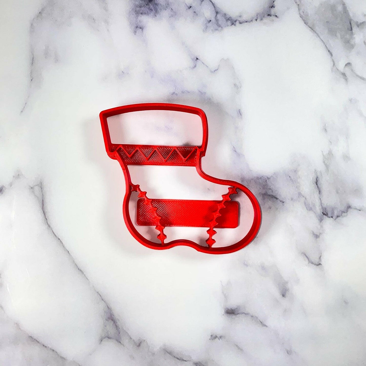 Holiday Christmas Stocking cookie cutter
