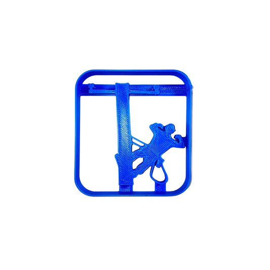 Lineman Strong Muscle Flex Cookie Cutter - USA Made