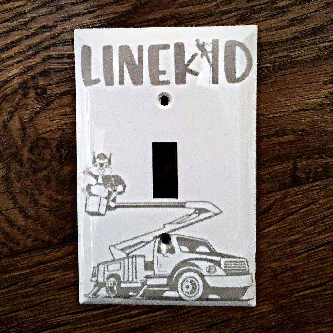 LineKid Light Switch Wall Plate Cover