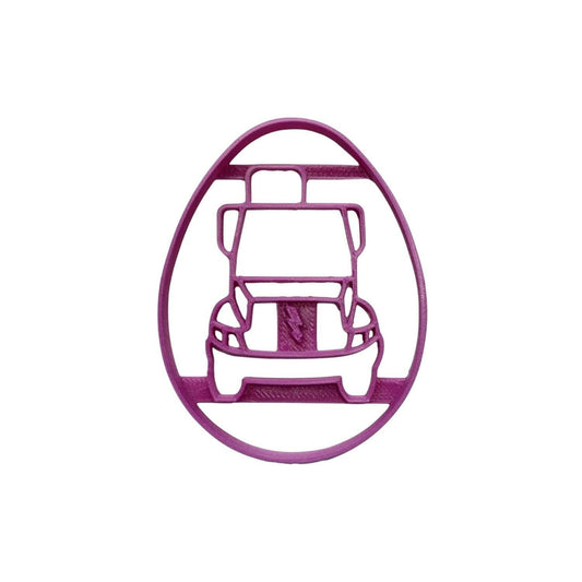 Bucket Truck Inside Egg Happy Easter Cookie Cutter