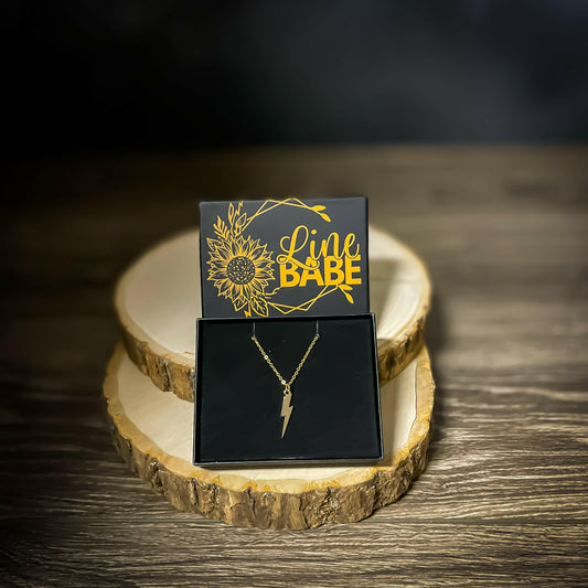 LineBabe Adjustable Lightning Bolt Bracelet for LineLadies Linewives and LineBabes