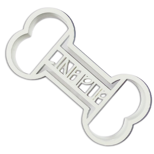 LinePup Dog Bone Cookie Cutter-USA Made.