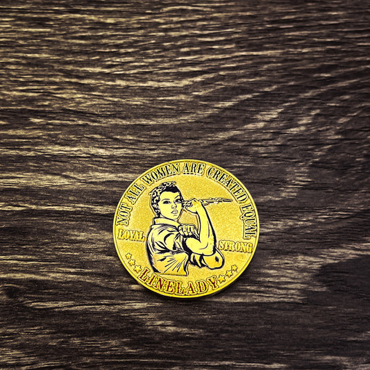 LineLady's Keeper Challenge Coin