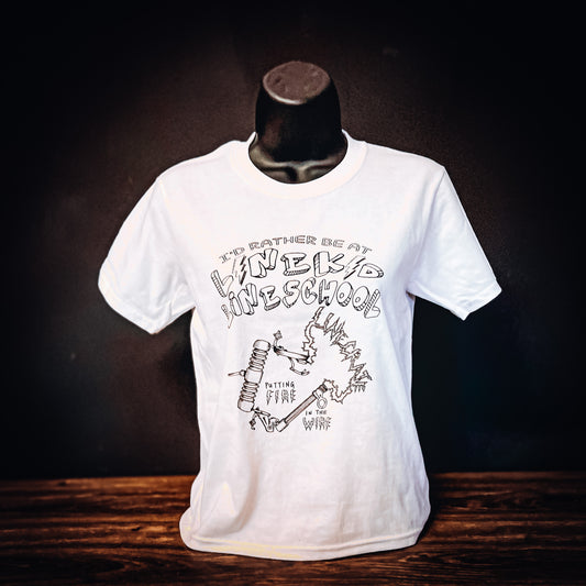 "I'd Rather Be At LineKid LineSchool" Coloring T-Shirt