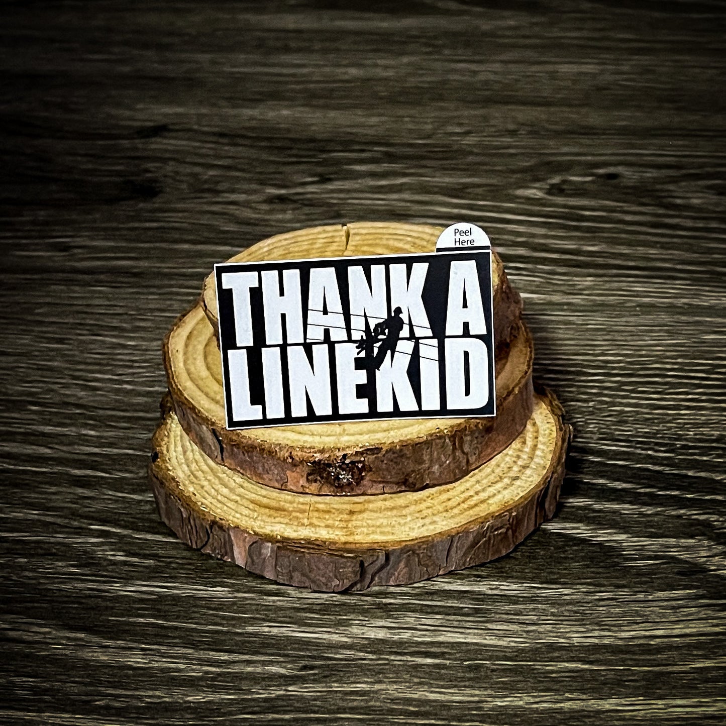 "Thank A LineKid" Sticker