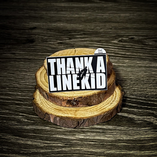 "Thank A LineKid" Sticker