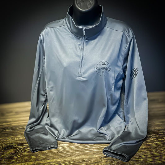 LineLady Sisterhood Quarter Zip Sweatshirt