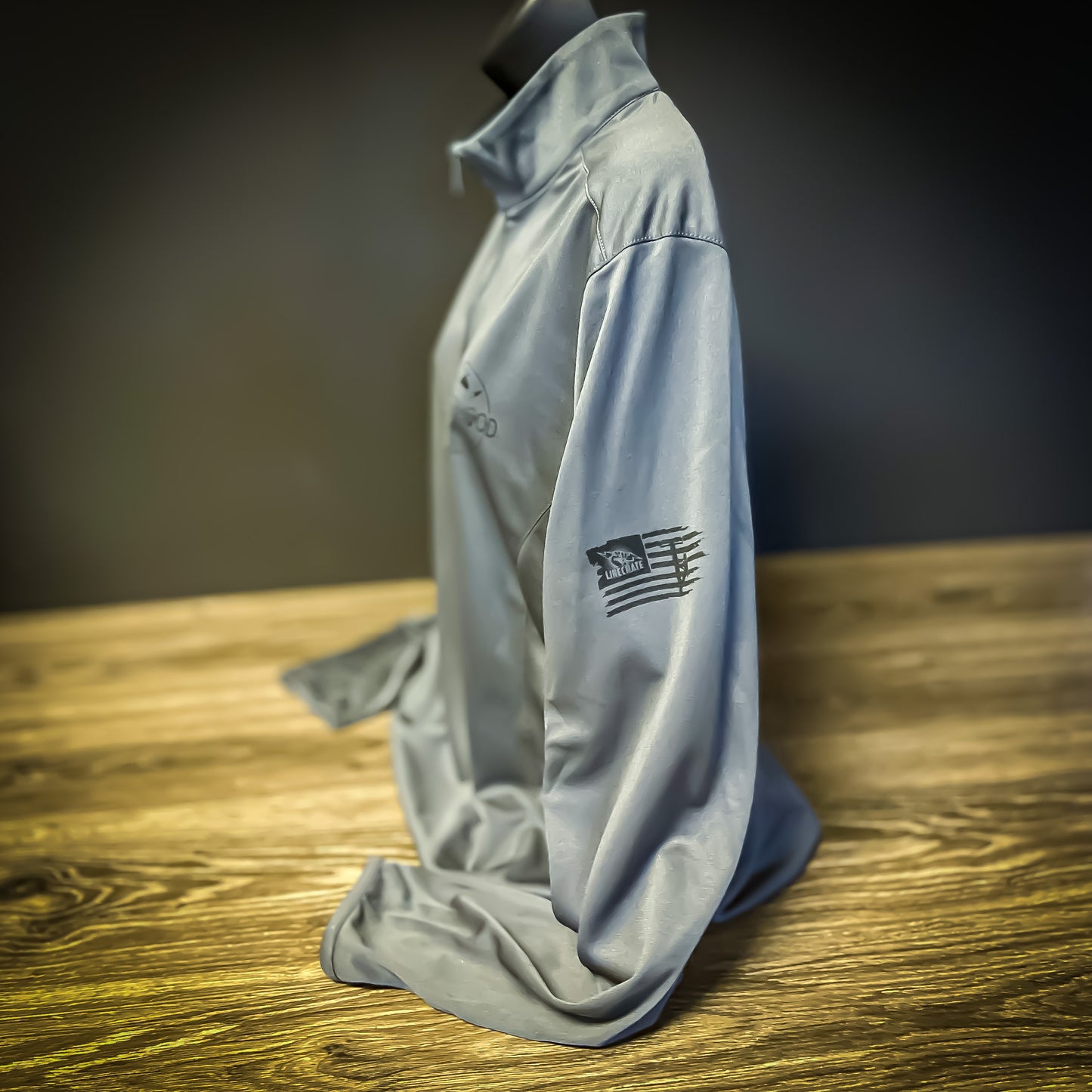 LineLady Sisterhood Quarter Zip Sweatshirt