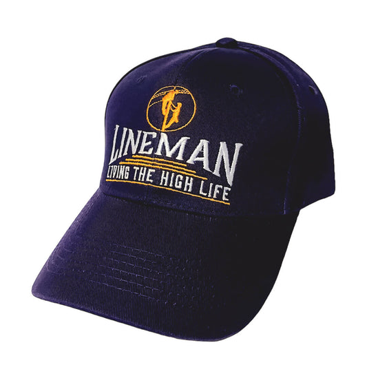 Lineman Living The High Life Hat