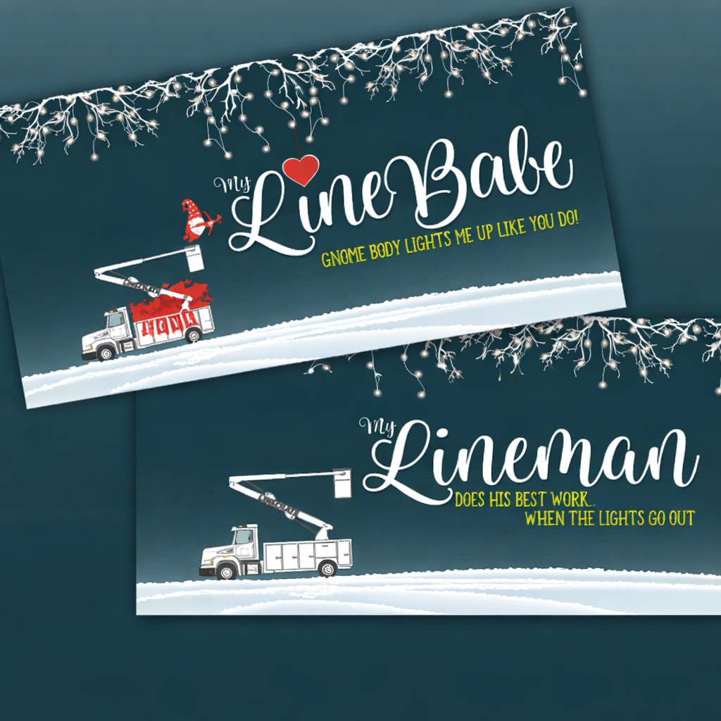LineMan & LineBabe Love Towel Set