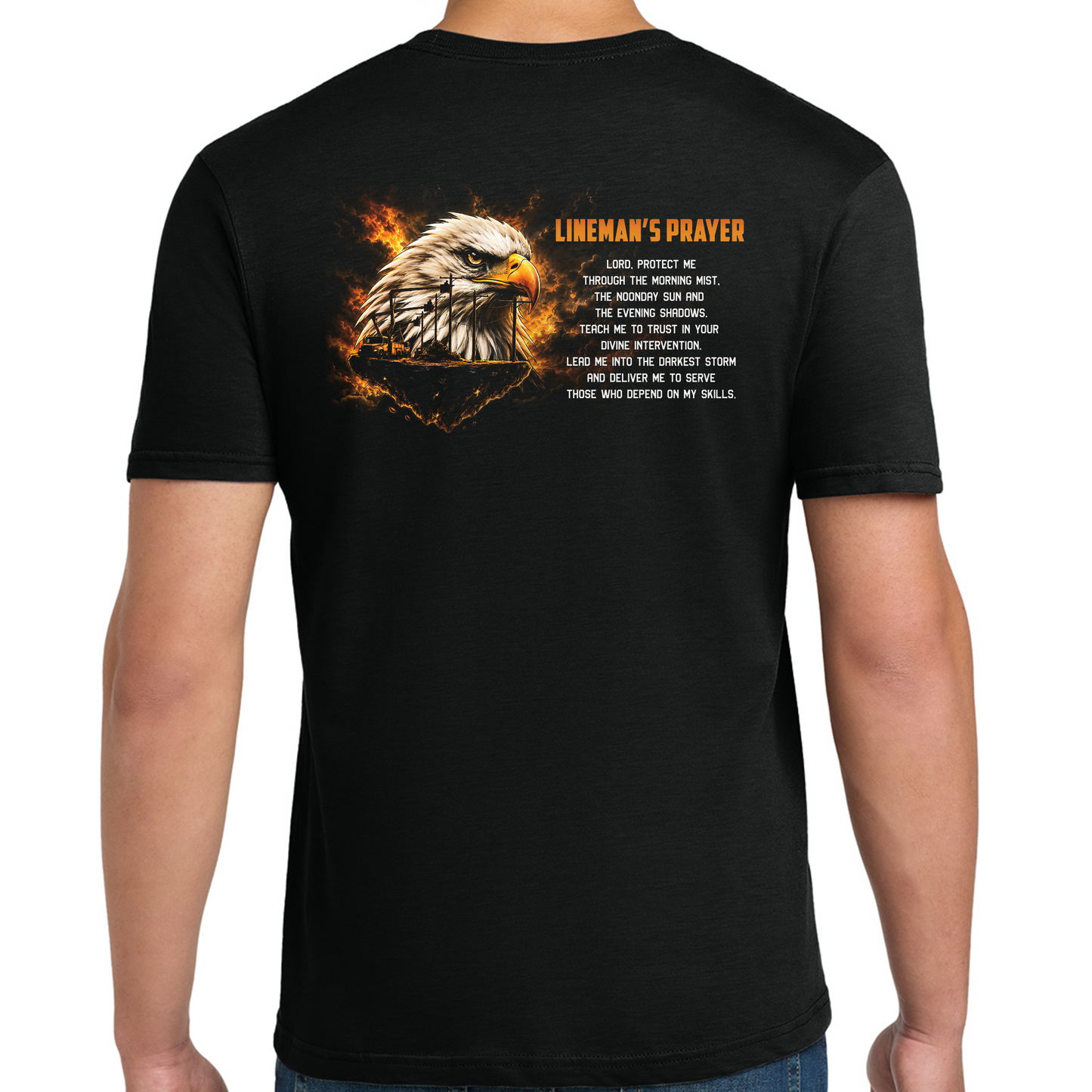 LineMan Prayer - Unisex Softstyle T-Shirt