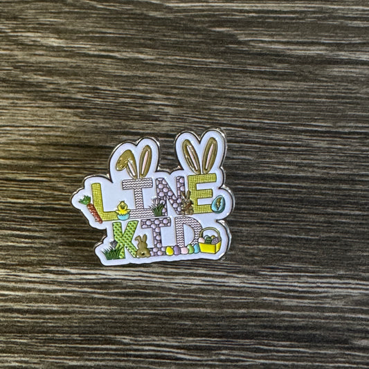 LineKid Easter Lapel Pin