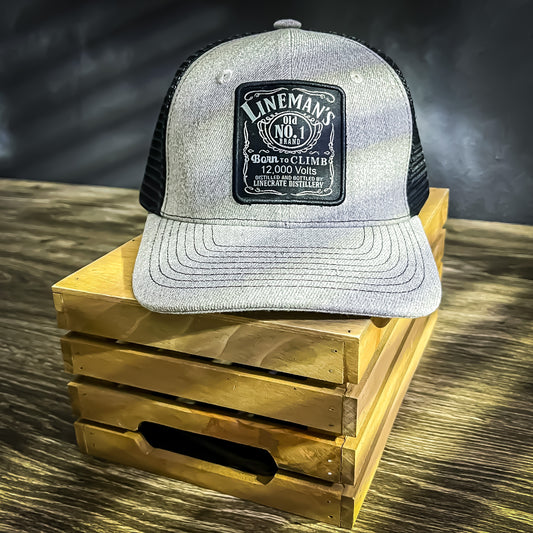 "LineMan's Born To Climb" Trucker Hat