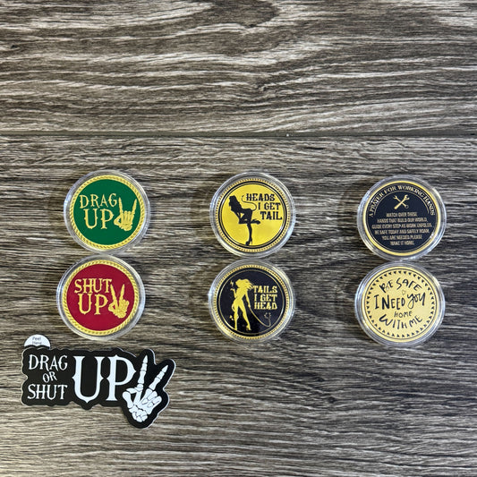 Blue Collar Challenge Coin Collection | Coins for Linemen, Welders, Electricians & Construction Workers