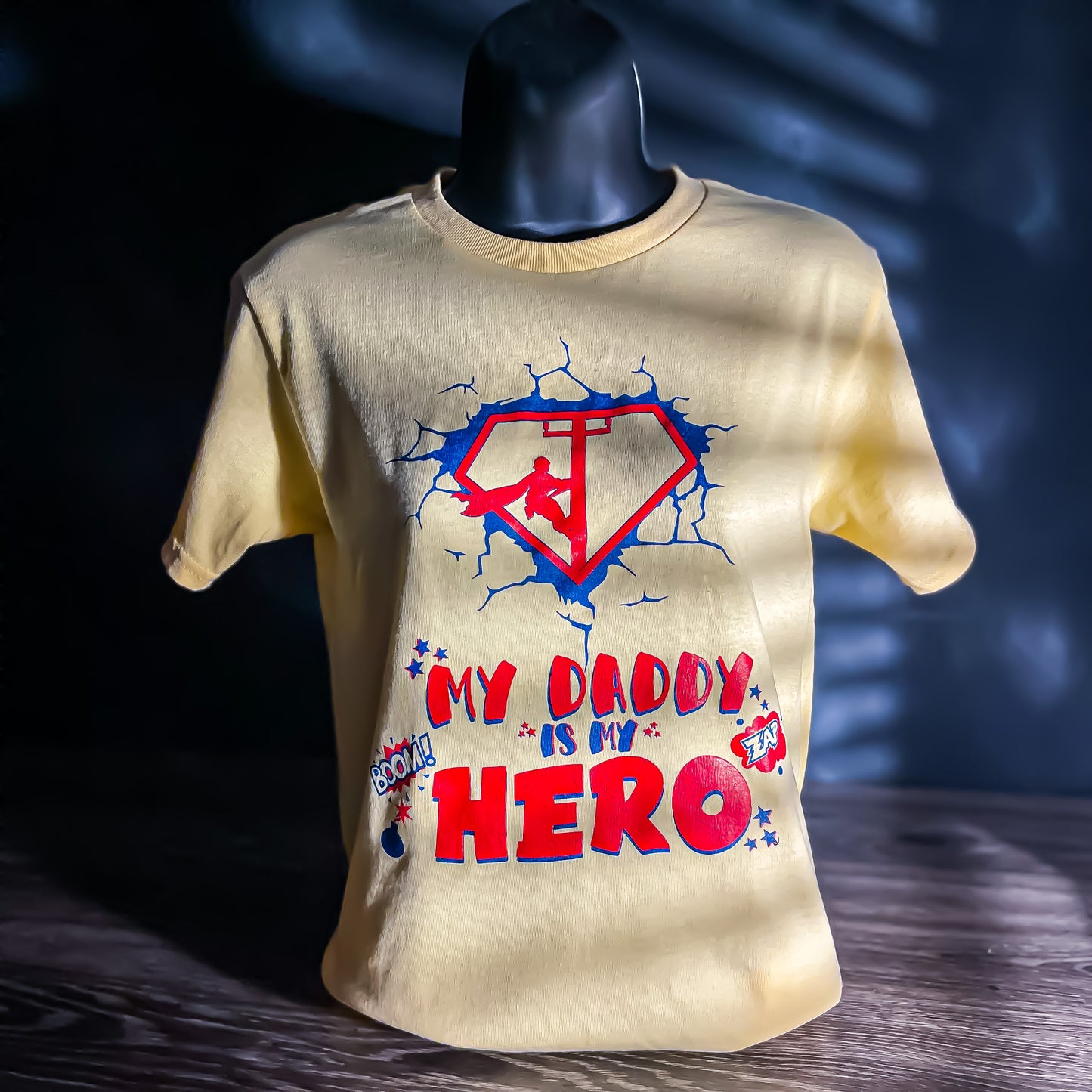 "My Daddy Is My Hero" LineKid T-Shirt