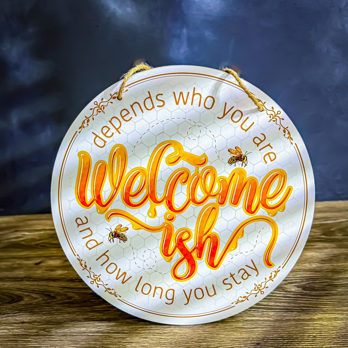 Welcome-ish Door Sign