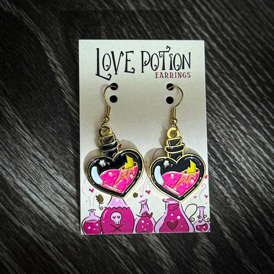 LineBabe Love Potion Dangle Earrings