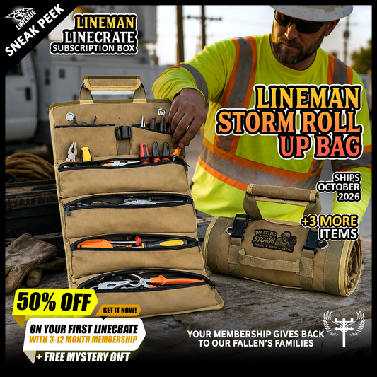 LINEMAN LINECRATE SUBSCRIPTION BOX - Sneak peek - The LineMan Essential Shirt