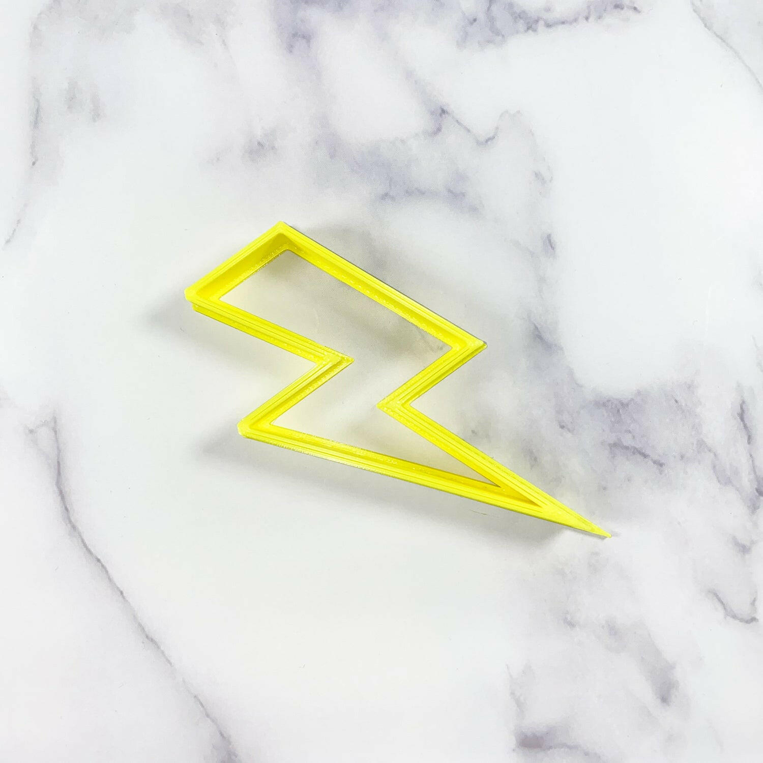 Lightning Bolt Cookie Cutter USA Made The LineCrate