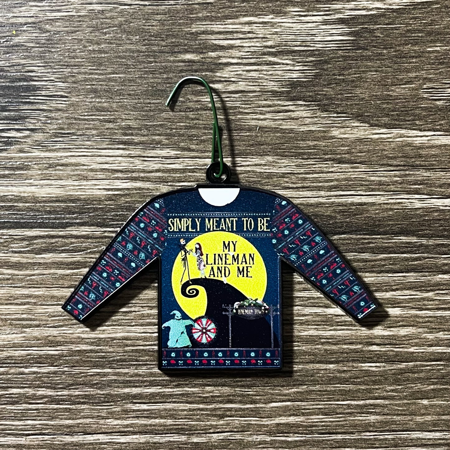 LineLady Nightmare Before Christmas Ornament