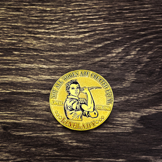 LineLady's Keeper Challenge Coin