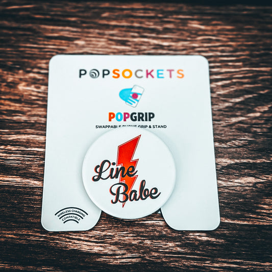 Line Babe Pop Socket