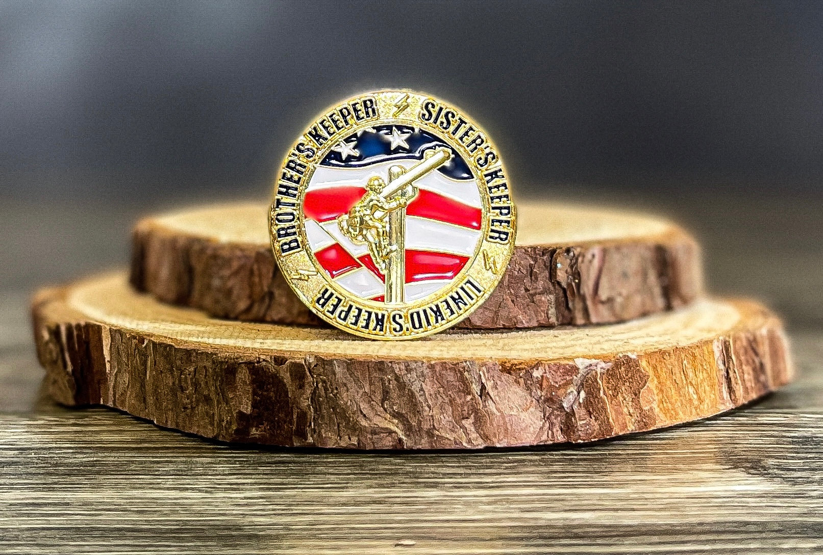 Lineman Brotherhood Challenge Coin – The LineCrate