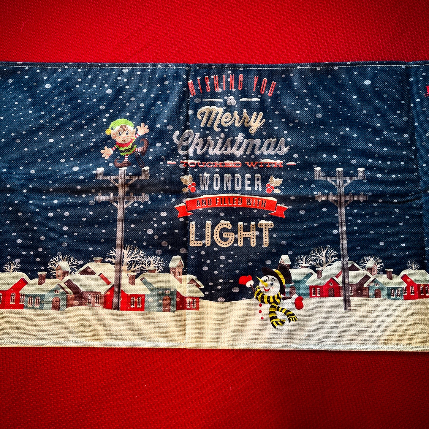 LineLife Elf Christmas Table Runner