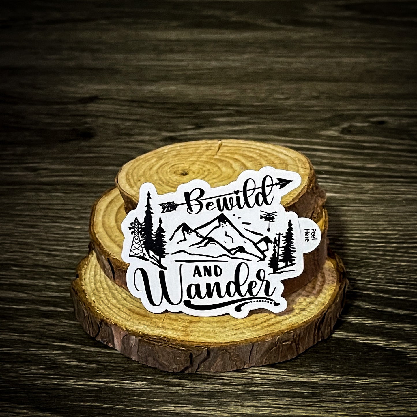 "Be Wild & Wander" Sticker